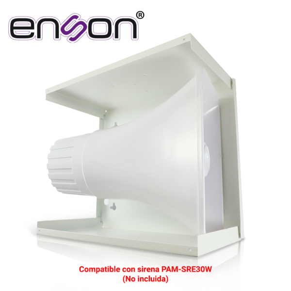 GABINETE ENSON LINCE11 PARA SIRENA DE 30W COMPATIBLE CON MODELO PAM-SRE30W Y TAMPER SECOLARM SS-072Q - Galería 2 GABINETE ENSON LINCE11 PARA SIRENA DE 30W COMPATIBLE CON MODELO PAM-SRE30W Y TAMPER SECOLARM SS-072Q
