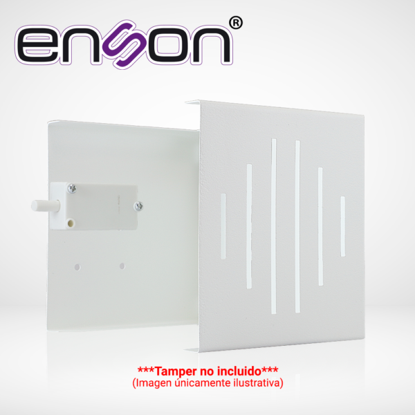 GABINETE ENSON LINCE7 PARA SIRENA DE 15W COMPATIBLE CON MODELO PM-SRE108 Y COMPARTIMIENTO PARA TAMPER