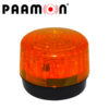 ESTROBO COLOR AMBAR PAAMON PAM-LED3 ULTRA POTENTE CON LEDS INDIVIDUALES/ ALAMBRICO/ MATERIAL ABS DE ALTO IMPACTO/ DESTELLO 90XMIN / USO EN INTERIOR Y EXTERIOR / COMPATIBLE CON TODOS LOS SISTEMAS DE ALARMA