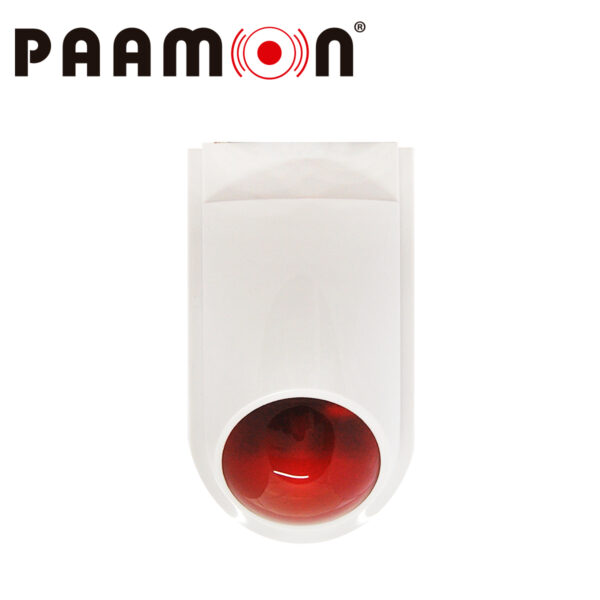SIRENA CON ESTROBO ALAMBRICA PAAMON PAM-SL500 TAMPER NO Y NC/ FACIL INSTALACION/ PARA USO EN EXTERIOR IP65/ MATERIAL PLASTICO ABS/ COLOR BLANCO/ NIVEL DE SONIDO 110/-2dB/ ALTA DURABILIDAD/ COMPATIBLE CON CUALQUIER SISTEMA DE ALARMA