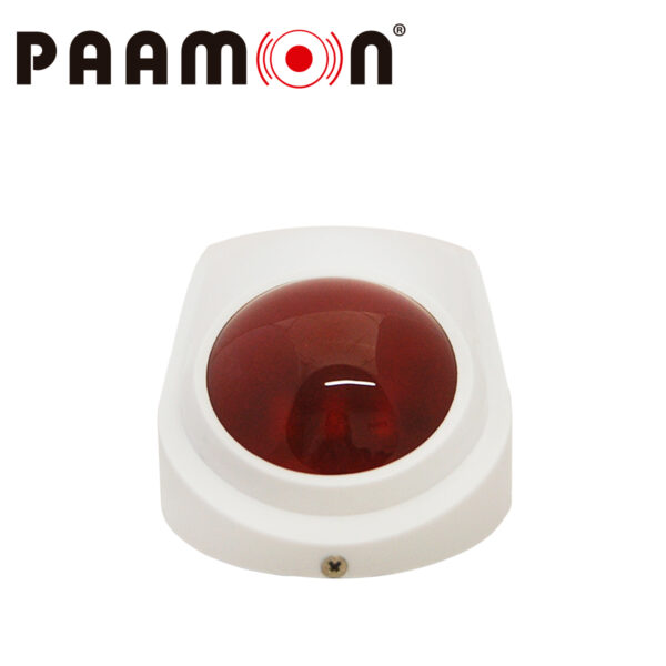 SIRENA CON ESTROBO ALAMBRICA PAAMON PAM-SL500 TAMPER NO Y NC/ FACIL INSTALACION/ PARA USO EN EXTERIOR IP65/ MATERIAL PLASTICO ABS/ COLOR BLANCO/ NIVEL DE SONIDO 110/-2dB/ ALTA DURABILIDAD/ COMPATIBLE CON CUALQUIER SISTEMA DE ALARMA