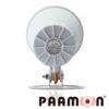 SIRENA 15WATTS PAAMON PAM-SRE15W DOBLE TONO / ALAMBRICA / COLOR BLANCO / MATERIAL ABS/ USO EN INTERIOR Y EXTERIOR/ NIVEL DE SONIDO 100 A 110dB/ COMPATIBLE CON TODOS LOS SITEMAS DE ALARMA