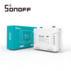 INTERRUPTOR INTELIGENTE CON 4 RELEVADORES NC/NO SONOFF 4CH PRO R3 WIFI 2 INTERRUPTOR INTELIGENTE CON 4 RELEVADORES NC/NO SONOFF 4CH PRO R3 WIFI 2.4 GHZ HASTA 10AMP POR CANAL 40 AMP TOTALES PARA SOLUCION DE SMART HOME CON TEMPORIZADOR, MONTAJE DIN RAIL Y TRES MODOS DE TRABAJO PARA IOS Y ANDROID COMPATIBLE CON ALEXA/GOOGLE HOME/IFTTT (IFTTT REQUIERE CUENTA VIP)