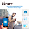 INTERRUPTOR ON/OFF SONOFF RF SMART INALAMBRICO WIFI PARA SOLUCION DE SMART HOME CON TEMPORIZADOR PARA IOS Y ANDROID COMPATIBLE CON ALEXA/GOOGLE HOME/NEST/IFTTT 1CH WIFI 2.4GHZ HASTA 10AMP SOPORTA CONTROL REMOTO PARA INTERIOR DE 433MHZ (MODELO REMOTE433 NO INCLUIDO)