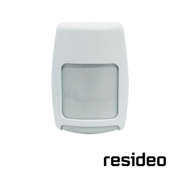 SENSOR DE MOVIMIENTO RESIDEO 5800PIR INALAMBRICO/ ANTIPET (INMUNIDAD A MASCOTAS DE MENOS DE 36KG)/ VISTA DE AREA INFERIOR SELECCIONABLE/ RANGO DE DETECCION 11X12MTS/ COMPATIBLE CON LOS PANELES RESIDEO INALAMBRICOS / BATERIA INCLUIDA