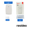 SENSOR DE ROTURA DE CRISTAL RESIDEO 5853 INALAMBRICO/ SENSIBILIDAD SELECCIONABLE/ DISEÑO ELEGANTE/ BATERIAS FACILMENTE REEMPLAZABLES/ COLOR BLANCO/ MONTAJE EN PARED O TECHO/ RANGO DE DETECCION DE HASTA 7.62MTS / INCLUYE BATERIA