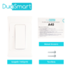 SWITCH APAGADOR DE ESCALERA WIFI 2.4 GHZ DUOSMART A40  COMPATIBLE CON ALEXA Y GOOGLE HOME CON TEMPORIZADORES COMPATIBLE CON ESCENAS DE AUTOMATIZACION EN CONJUNTO CON OTROS DISPOSITIVOS