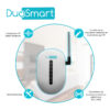 REPETIDOR DE SEÑAL RF 433 REPETIDOR DE SEÑAL RF 433.92 DUOSMART CREP1 **COMPATIBLE CON PANELES Y SENSORES SERIE C**