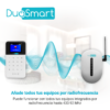 REPETIDOR DE SEÑAL RF 433 REPETIDOR DE SEÑAL RF 433.92 DUOSMART CREP1 **COMPATIBLE CON PANELES Y SENSORES SERIE C**