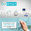 LLAVERO INALAMBRICO RF SERIE C DUOSMART CRM1 COMPATIBLE CON PANELES C10 C20 Y C30 (PRODUCTO EN BOLSA)
