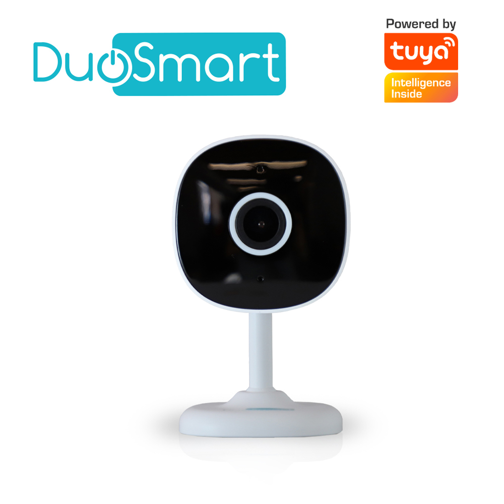 CAMARA INTELIGENTE DUOSMART E11 WIFI 2 CAMARA INTELIGENTE DUOSMART E11 WIFI 2.4 GHZ PARA INTERIOR DE FACIL COLOCACION CON AUDIO BIDIRECCIONAL FULL HD 3MP COMPATIBLE CON APP DUOSMART SOPORTA MEMORIA MICROSD DE HASTA 128 GB (NO INCLUIDA)