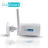 CAMARA INTELIGENTE 100 POR CIENTO INALAMBRICA DUOSMART E41 WIFI 2.4 GHZ 3MP COMPATIBLE CON APP DUOSMART CON BATERIA RECARGABLE INTEGRADA DE LARGA DURACION CON AUDIO BIDIRECCIONAL GRABACION POR DETECCION DE MOVIMIENTO EN MICROSD DE HASTA 128GB (NO INCLUIDA)