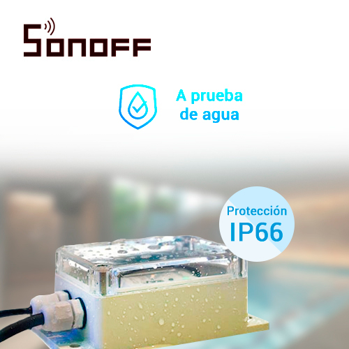 CARCAZA IP66 IMPERMEABLE COMPATIBLE CON EQUIPOS SONOFF BASIC, SONOFF RF Y B10 DUOSMART - Galería 3 CARCAZA IP66 IMPERMEABLE COMPATIBLE CON EQUIPOS SONOFF BASIC, SONOFF RF Y B10 DUOSMART