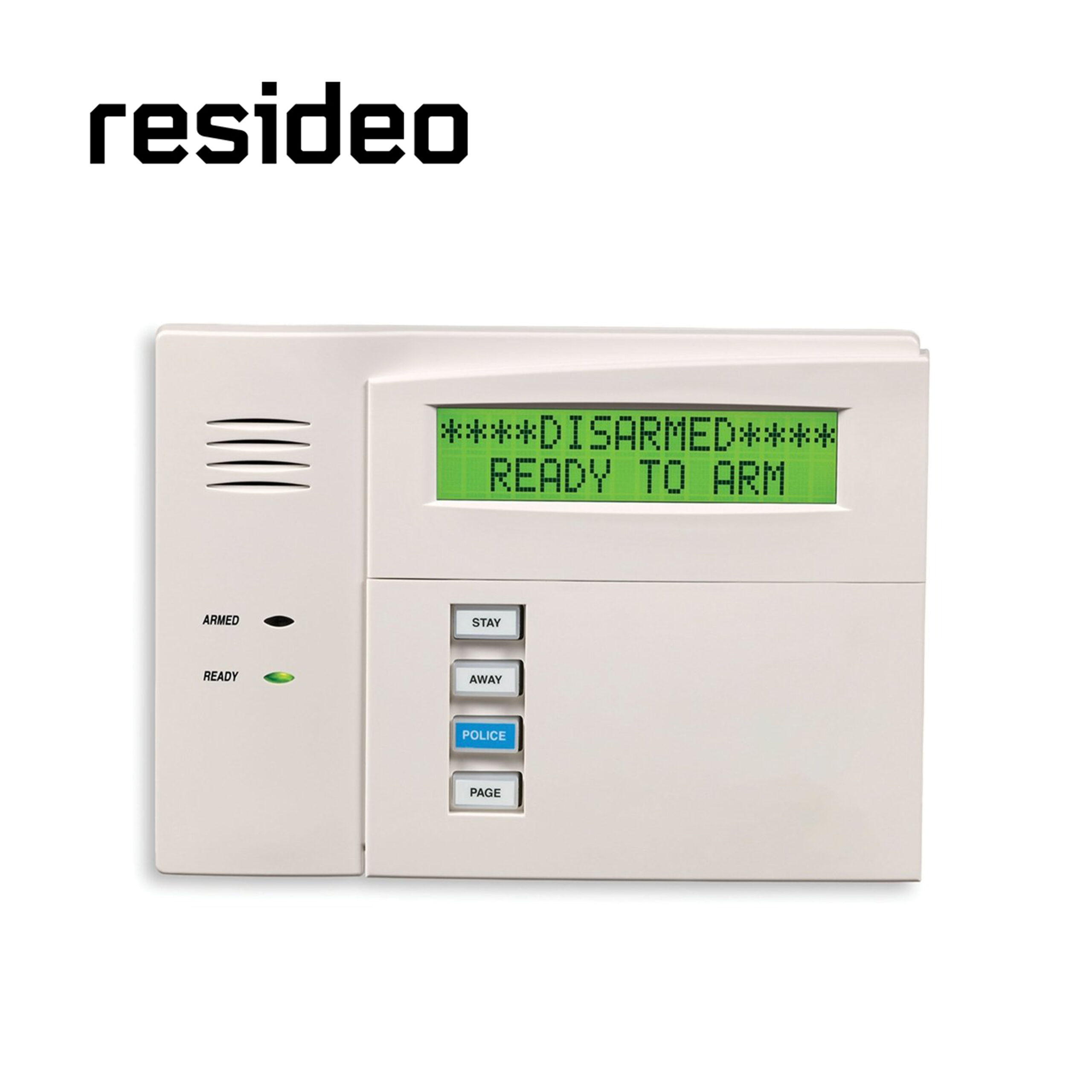 TECLADO ALFANUMERICO RESIDEO 6160RFC CON RECEPTOR INALAMBRICO DE ALTA RF. ALCANCE DE 60MTS (LINEA DE VISTA) / USO INTERIOR/ COMPATIBLE CON LOS PANELES SERIE VISTA DE RESIDEO.