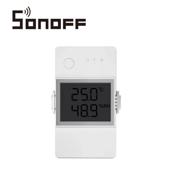 INTERRUPTOR INTELIGENTE CON MONITOREO DE TEMPERATURA Y HUMEDAD SONOFF THR320D CON DISPLAY CONEXION WIFI 2 INTERRUPTOR INTELIGENTE CON MONITOREO DE TEMPERATURA Y HUMEDAD SONOFF THR320D CON DISPLAY CONEXION WIFI 2.4GHZ SOPORTA HASTA 20A COMPATIBLE CON ASISTENTES VIRTUALES