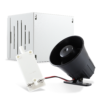 KIT SIRENA DE 15W PARA EXTERIOR INCLUYE SIRENA 15W SRE108 + GABINETE METÁLICO PARA EXTERIOR + TAMPER KIT SIRENA DE 15W PARA EXTERIOR INCLUYE SIRENA 15W SRE108 + GABINETE METÁLICO PARA EXTERIOR + TAMPER