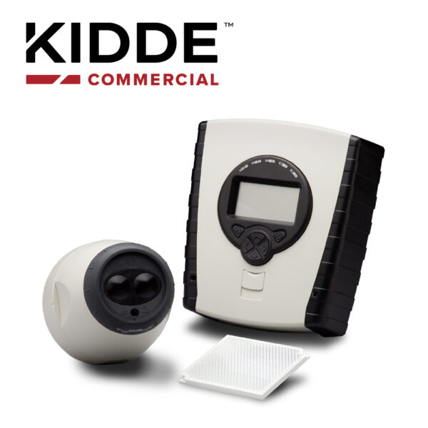 DETECTOR DE HUMO POR HAZ DE LUZ (FOTOBEAM) CONVENCIONAL / KIDDE EC5000R / INCLUYE MONITOR LCD , TRANSMISOR Y RECEPTOR COBERTURA DE HASTA 100 M / RANGO DE TEMPERATURA DE -20 A 55 GRADOS CENTIGRADOS / PARA INTEGRARSE A LOS PANELES VS DE KIDDE REQUIERE MODULO GSA-CT1 O GSA-CT2