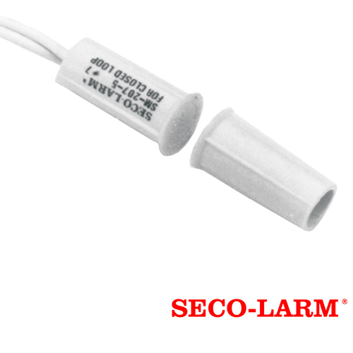 CONTACTO MAGNETICO CABLEADO SECO-LARM SM-207-5Q/W NORMALMENTE CERRADO DE MONTAJE A PRESION DIAMETRO DE 3/8 DE PULGADA CON INTERRUPTOR CORTO E IMAN CORTO COMPATIBLE CON CUALQUIER SISTEMA DE ALARMAS - Galería 2 CONTACTO MAGNETICO CABLEADO SECO-LARM SM-207-5Q/W NORMALMENTE CERRADO DE MONTAJE A PRESION DIAMETRO DE 3/8 DE PULGADA CON INTERRUPTOR CORTO E IMAN CORTO COMPATIBLE CON CUALQUIER SISTEMA DE ALARMAS