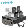 KIT MINI FIXED BULLET UNIARCH IPKIT-104S-4BC / 4CAMARAS-MINI- BULLET-2MP / IPC-B132-AF28-E / ULTRA265 / FULL-HD / LENTE 2.8 MM / DWDR / 30MIR MICROFONO INTEGRADO / HUMAN BODY DETECTION 2 KIT MINI FIXED BULLET UNIARCH IPKIT-104S-4BC / 4CAMARAS-MINI- BULLET-2MP / IPC-B132-AF28-E / ULTRA265 / FULL-HD / LENTE 2.8 MM / DWDR / 30MIR MICROFONO INTEGRADO / HUMAN BODY DETECTION 2.0 / DETECCION DE AUDIO / POEAF / IP67 / 1-NVR-104S3-P4-E / HASTA-6MP / SOPORTA-HASTA-6TB / 2USB / HDMI/VGA-SIMULTANEOS / 4-PUERTOS-POE / 4-CABLES-UTP-18M / 1-CABLE-HDMI-2M / ONVIF / NDAA