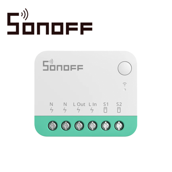 MINI INTERRUPTOR INWALL ON/OFF SONOFF MINIR4M / WIFI 2 MINI INTERRUPTOR INWALL ON/OFF SONOFF MINIR4M / WIFI 2.4GHZ/ MATTER / CONTROLA UN APAGADOR / SOLUCION DE SMART HOME / COMPATIBLE CON GOOGLE HOME / ALEXA / APPLE HOME /CORRIENTE MAXIMA 10 AMP