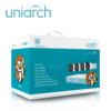 KIT MINI FIXED BULLET UNIARCH IPKIT-108S-4BC / 4CAMARAS-MINI- BULLET-2MP / IPC-B132-AF28-E / ULTRA265 / FULL-HD / LENTE 2.8 MM / DWDR / 30MIR MICROFONO INTEGRADO / HUMAN BODY DETECTION 2 KIT MINI FIXED BULLET UNIARCH IPKIT-108S-4BC / 4CAMARAS-MINI- BULLET-2MP / IPC-B132-AF28-E / ULTRA265 / FULL-HD / LENTE 2.8 MM / DWDR / 30MIR MICROFONO INTEGRADO / HUMAN BODY DETECTION 2.0 / DETECCION DE AUDIO / POEAF / IP67 / 1-NVR-108S3-P8-E / HASTA-6MP / SOPORTA-HASTA-6TB / 2USB / HDMI/VGA-SIMULTANEOS / 4-PUERTOS-POE / 4-CABLES-UTP-18M / 1-CABLE-HDMI-2M / ONVIF / NDAA