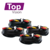 KIT 4X4 TOP24ADLKIT TOPVISION INCLUYE 1 DVR XVR-204AI 4CH 1080 LITE AUDIO POR COAXIAL O UTP / ANALITICA BASICA INTEGRADA SMD / CRUCE DE LINEA / INTRUSION / DETECCION DE OBJETIVO + 4 CAMARAS HD TOPVISION BULLET TBDL202A 2MP 2.8MM LUZ DUAL / MICROFONO INTEGRADO / CARCASA PLASTICA / IP67 / 12VCD + 4 CABLES PREPONCHADOS BNC/ALIMENTACION 18M + FUENTE DE PODER + DISTRIBUIDOR DE ENERGIA IMAGEN A COLOR 24/7 **SIN HDD**