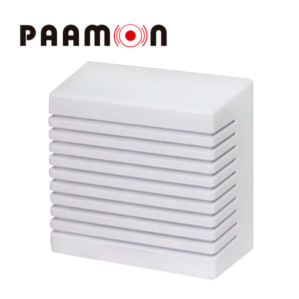SIRENA 15WATTS PAAMON PAM-I15W DOBLE TONO / ALAMBRICA / COLOR BLANCO / MATERIAL PLASTICO/ USO EN INTERIOR/ COMPATIBLE CON TODOS LOS SITEMAS DE ALARMA