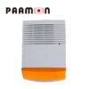 SIRENA CON ESTROBO PARA EXTERIOR PM-SRE60ABATT, CON DOBLE CARCASA UNA EXTERNA PLASTICA Y UNA INTERNA METALICA PARA DOBLE PROTECCION, VOLTAJE DE OPERACION 9-28V DC, SIRENA CON 1 TONO DE 125dB, ESTROBO COLOR AMBAR, TASA DE PARPADEO DE 135 VECES POR MINUTO. INCLUYE BATERIA DE 1 SIRENA CON ESTROBO PARA EXTERIOR PM-SRE60ABATT, CON DOBLE CARCASA UNA EXTERNA PLASTICA Y UNA INTERNA METALICA PARA DOBLE PROTECCION, VOLTAJE DE OPERACION 9-28V DC, SIRENA CON 1 TONO DE 125dB, ESTROBO COLOR AMBAR, TASA DE PARPADEO DE 135 VECES POR MINUTO. INCLUYE BATERIA DE 1.3 Ah